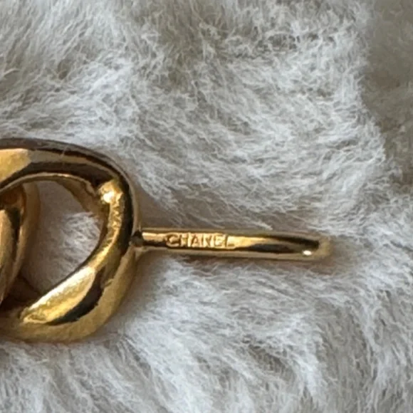 Coco Chanel Gold Double Chain Belt w/ Perfume Bottle (Vintage) Rare Item 36” - Picture 10 of 11